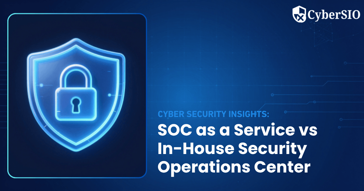SOC as Service vs In-House SOC